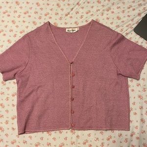 brenda french knit top